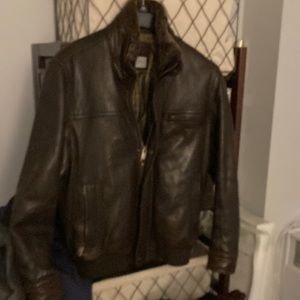 Vintage Andrew Marc leather.